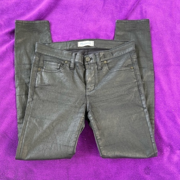 MADEWELL Black Skinny Skinny Black Women's Jeans Size 27 STYLE 80129 - Picture 3 of 9